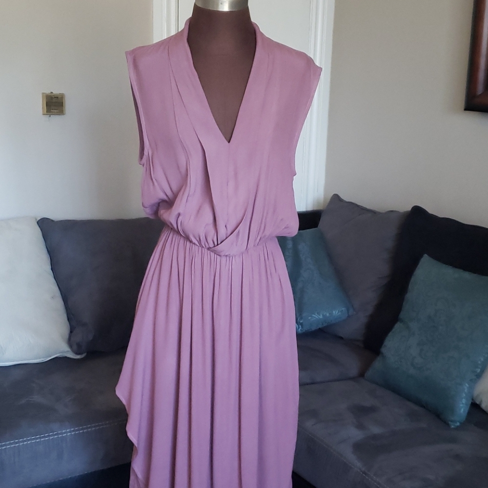 Tina Jo Draped Dress Size M - image 2